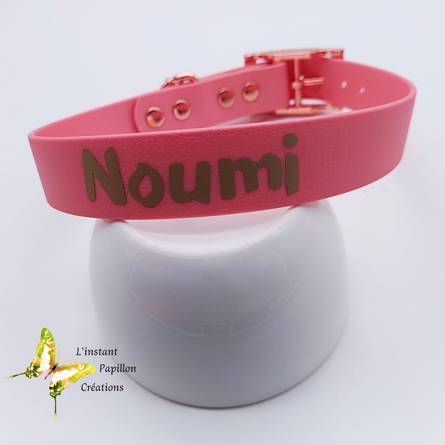 Collier Biothane® personnalisé