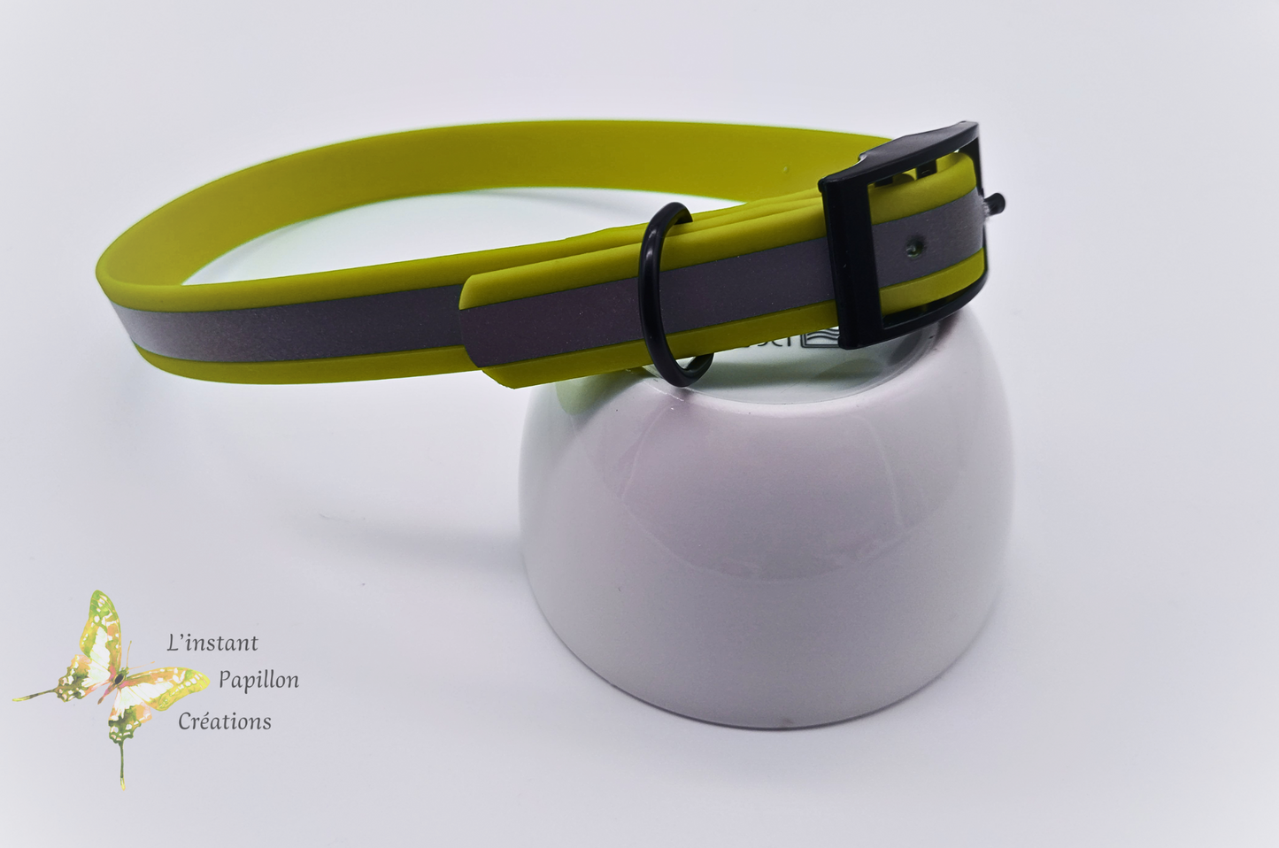 Collier Biothane® réfléchissant