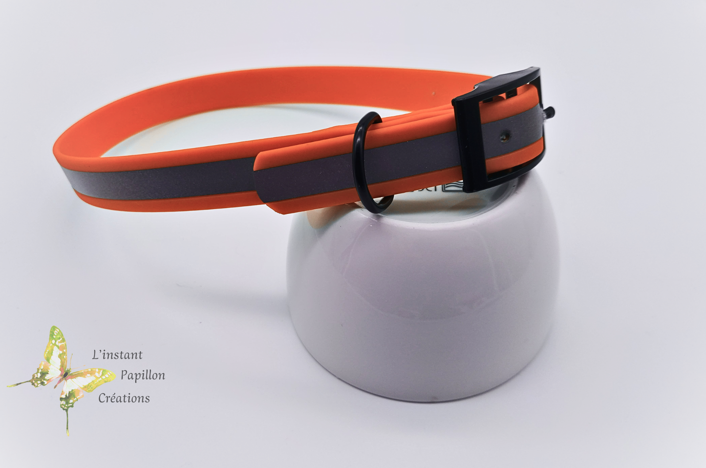 Collier Biothane® réfléchissant