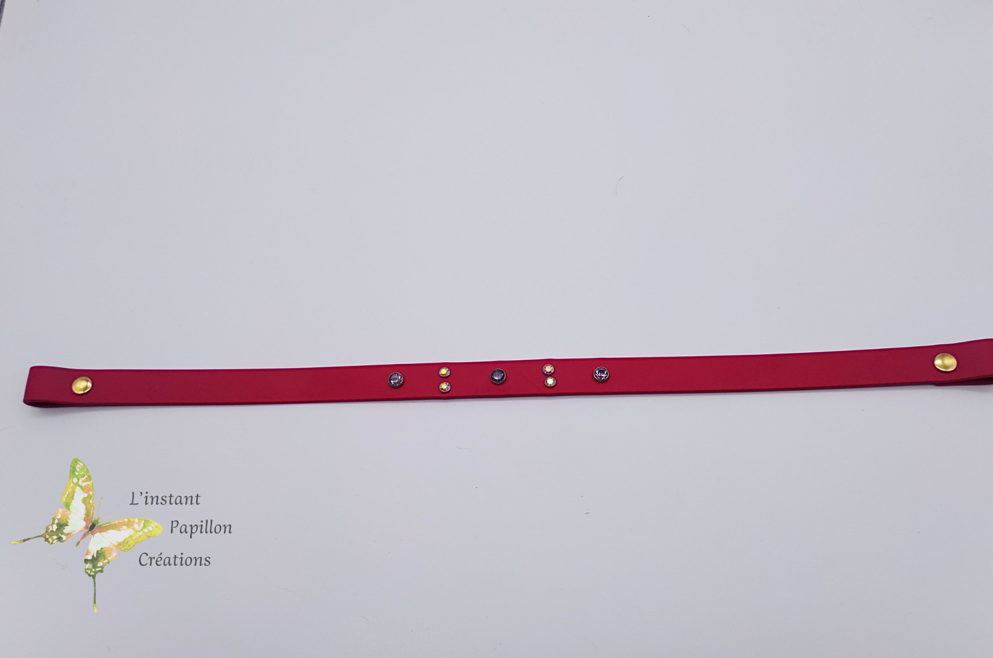 Frontal Biothane® strass