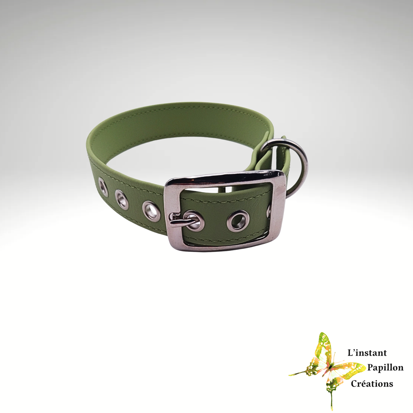 Collier Biothane® avec oeillets personnalisable