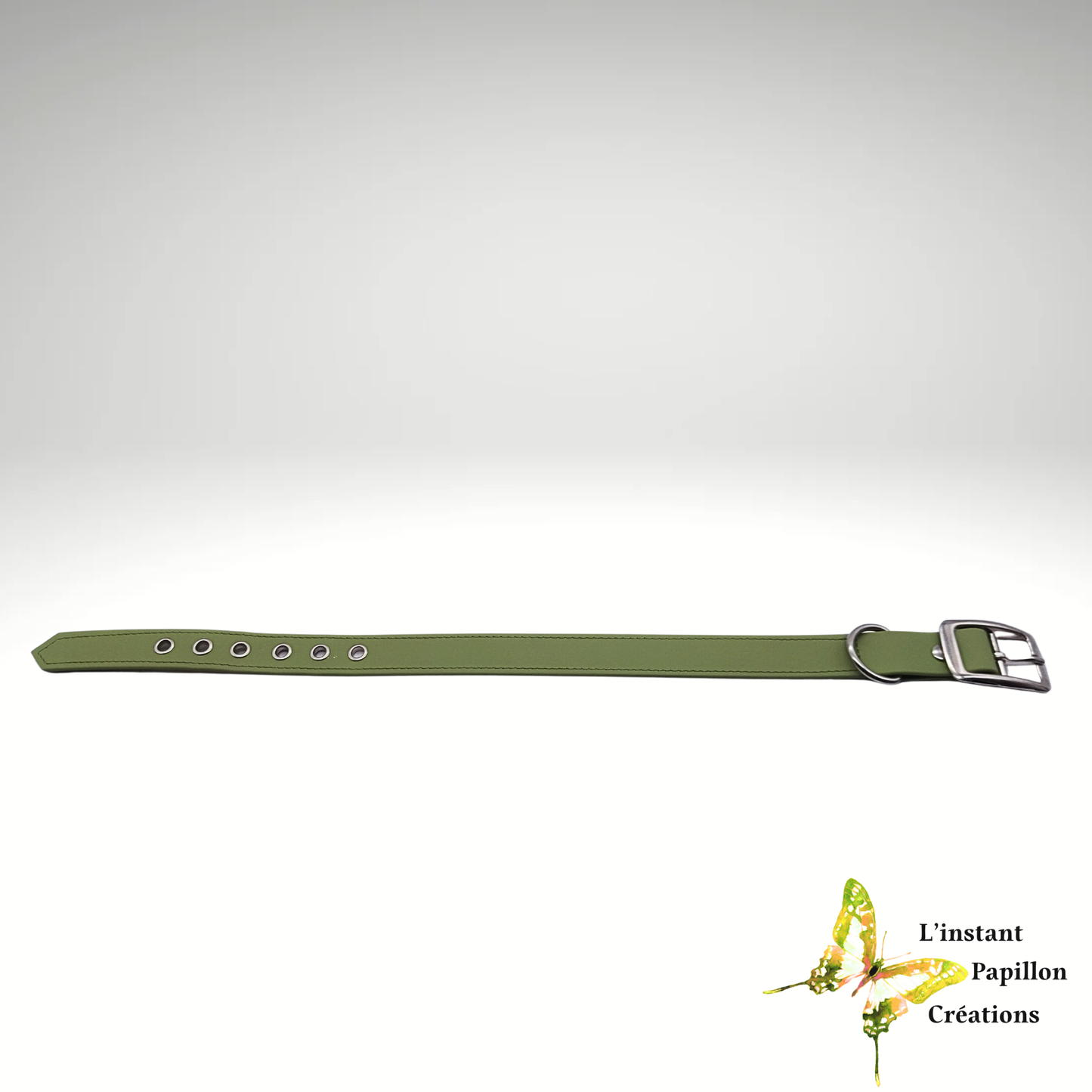 Collier Biothane® avec oeillets personnalisable