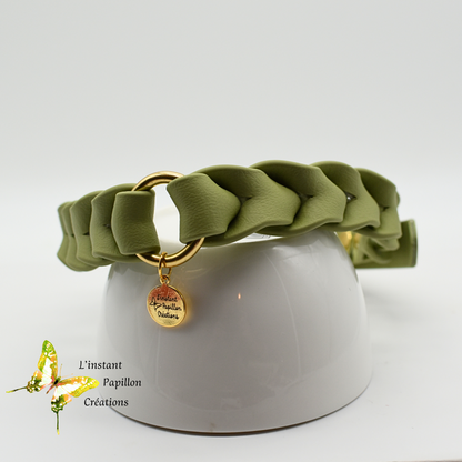 Collier Biothane® tressé
