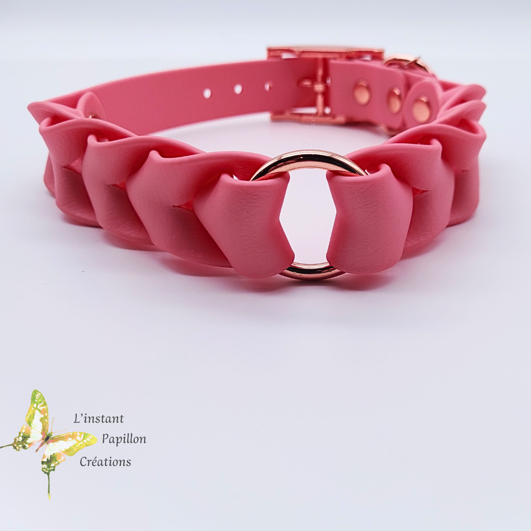 Collier Biothane® tressé