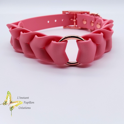 Collier Biothane® tressé