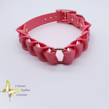 Collier Biothane® tressé