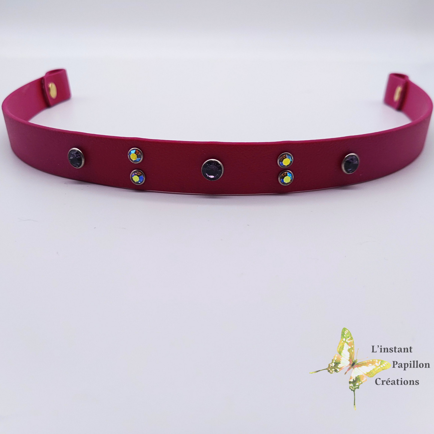 Frontal Biothane® strass