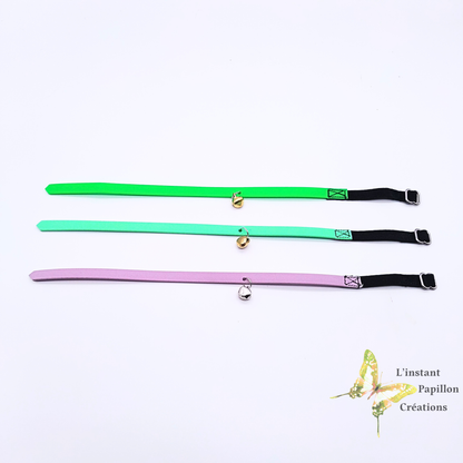 Collier chat anti étranglement en Biothane®