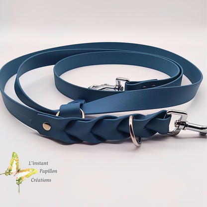 Laisse Biothane® multi positions tressée