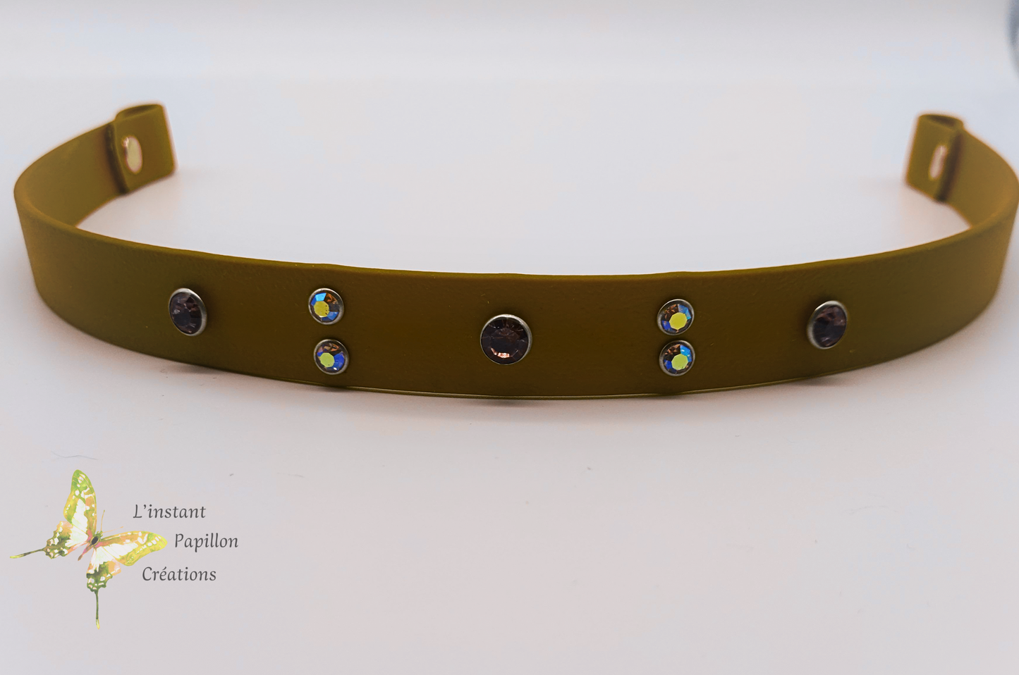 Frontal Biothane® strass