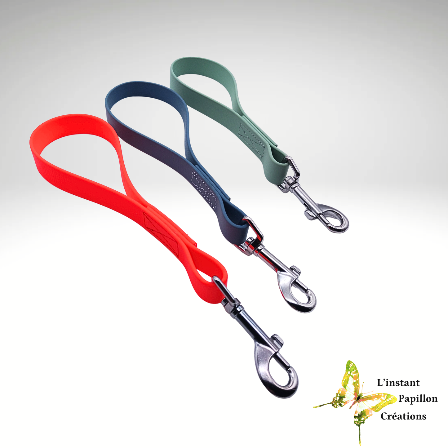 Laisse Biothane® poignée - courte