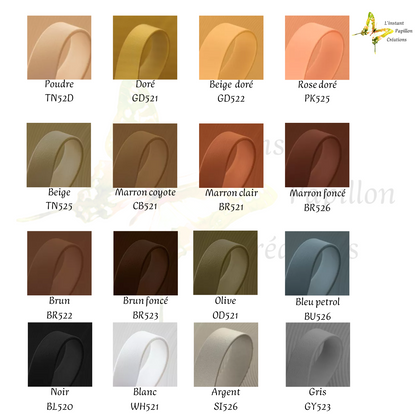 Frontal Biothane® strass