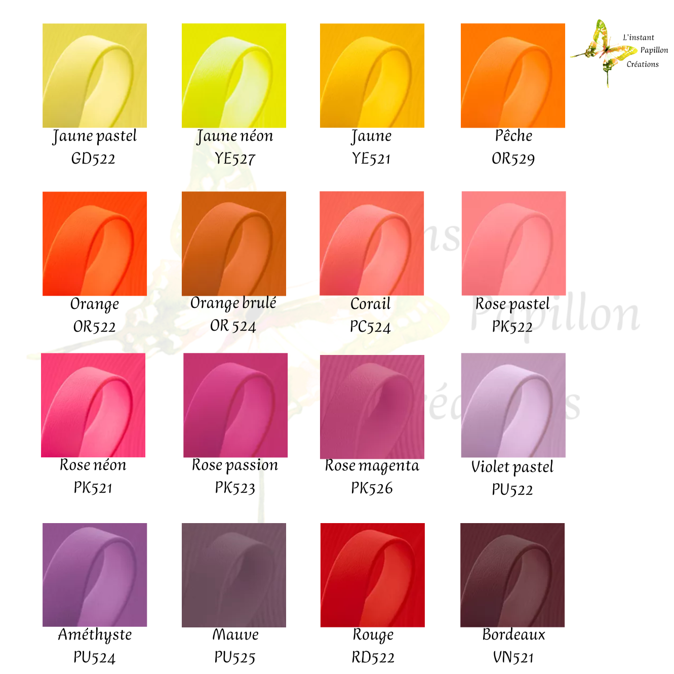 Frontal Biothane® strass